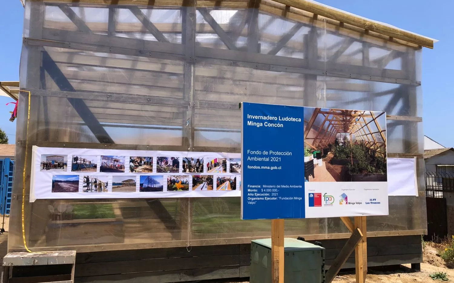 Inauguran centro de educación ambiental “Invernadero – Ludoteca” en la comuna de Concón