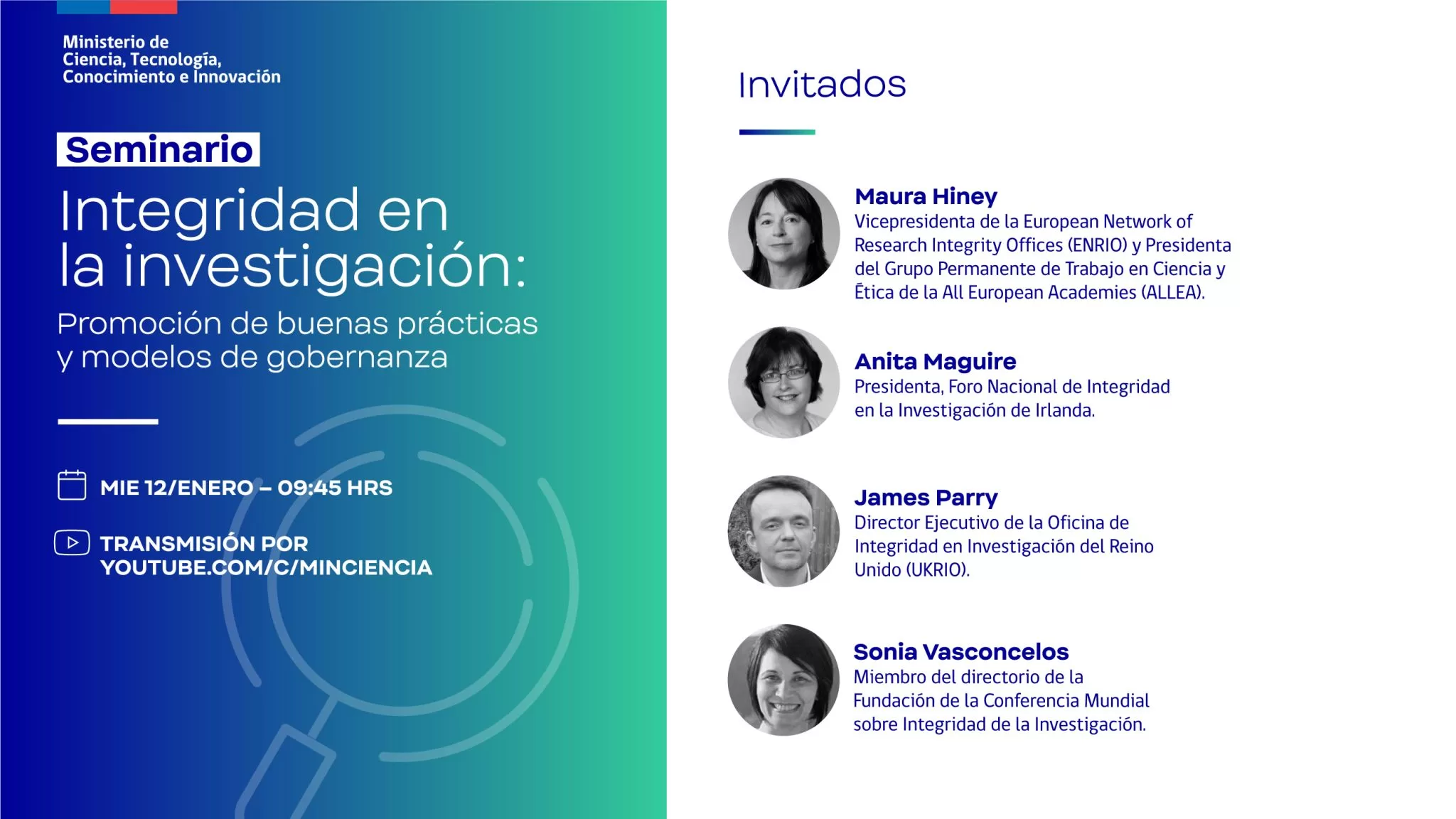 Ministerio de Ciencia y ANID abordan integridad de la investigación científica y promoción de buenas prácticas en seminario internacional