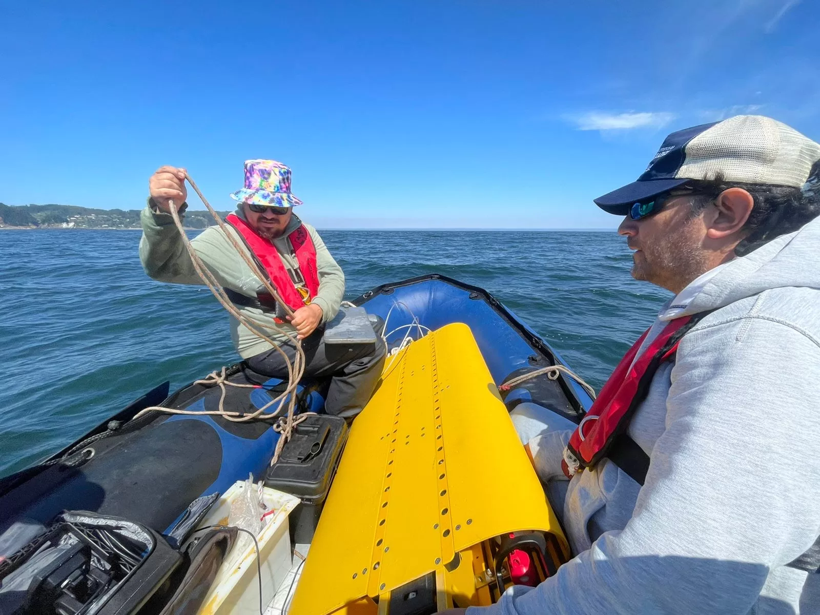 COPAS Coastal monitorea Bahía de Coliumo para estudiar la incidencia de los eventos extremos y entender procesos de alta variabilidad climática