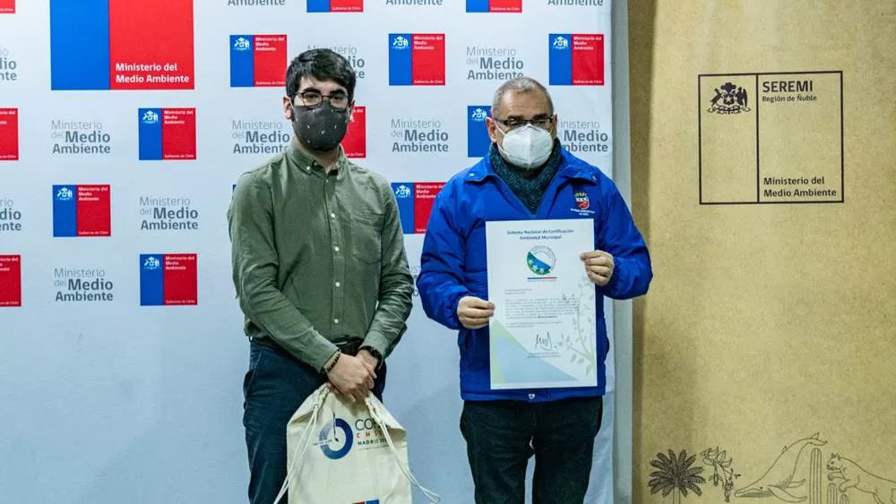 11 municipios de Ñuble fueron certificados por la Seremi del Medio Ambiente a través del Sistema de Certificación Ambiental Municipal (SCAM)