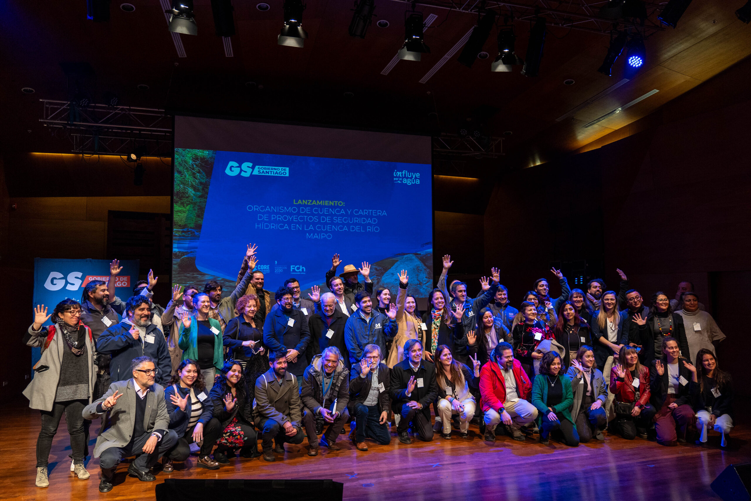 Gobierno de Santiago lanza institucionalidad y proyectos para la seguridad hídrica en la cuenca del Maipo