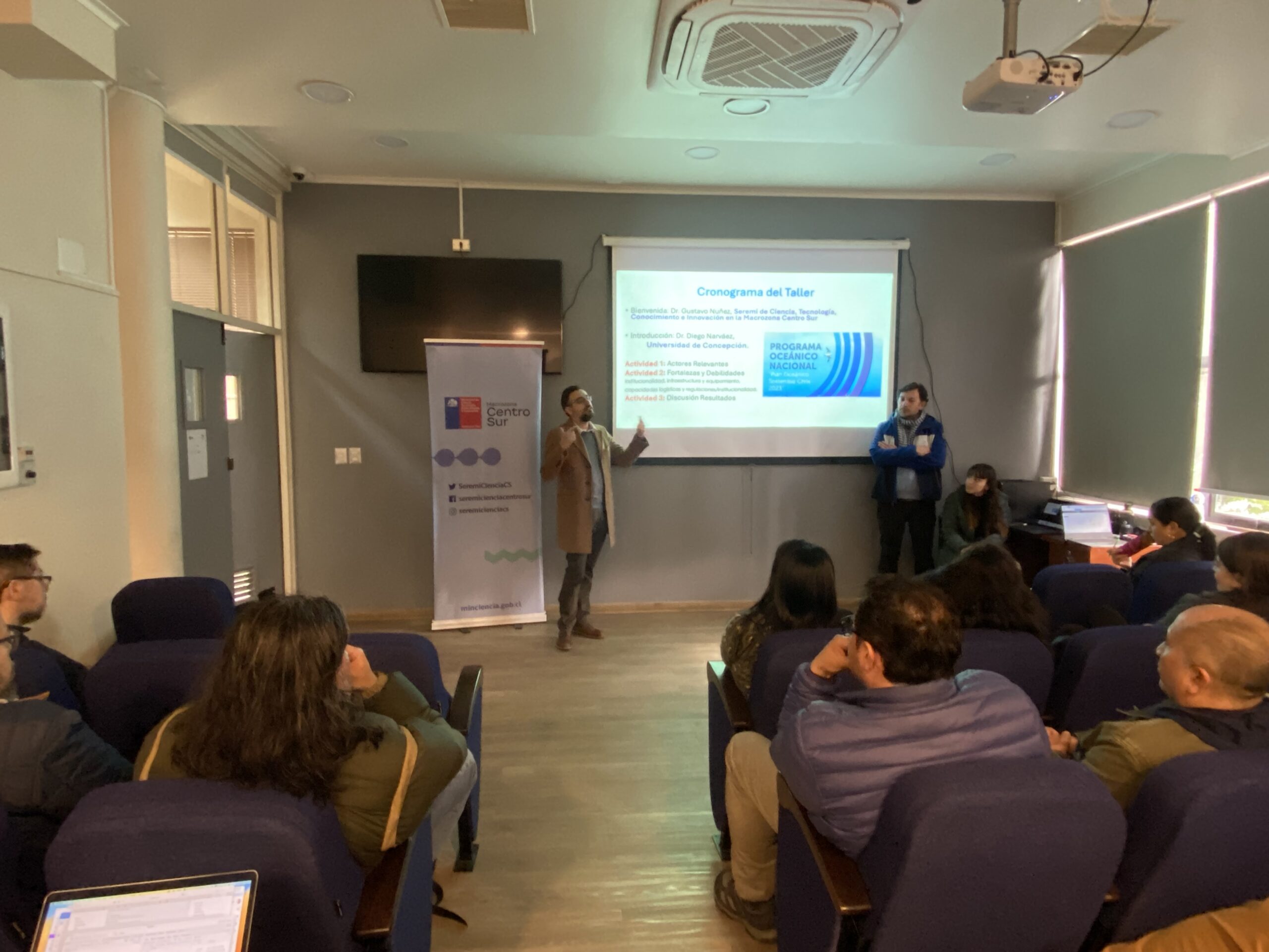 Avanzando en el Conocimiento Oceánico de la Macrozona Centro Sur